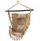 Gymax Hammock Chair w/ Soft Pillow Cushions Pocket Hanging Rope Swing Steel Bar